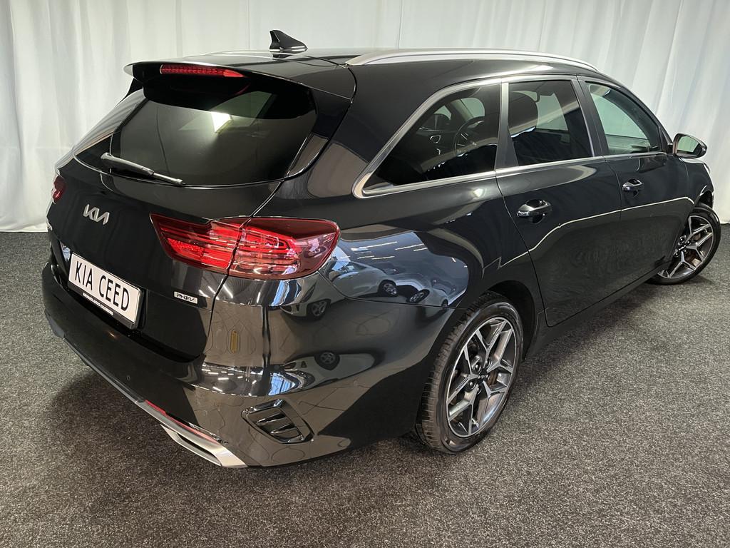 Kia Ceed Sportswagon 1.6 GDI PHEV ExecutiveLine ECC/ADAPTIVE, Adaptive Cruise Control, Gebruikt, Met garantie (alle), Leder en Stof