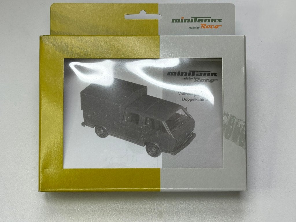 Roco Minitanks VW bus T3 Dubbelcabine IMG6328/9/30, Hobby en Vrije tijd, Ophalen of Verzenden, Nieuw, Bus of Vrachtwagen, Roco