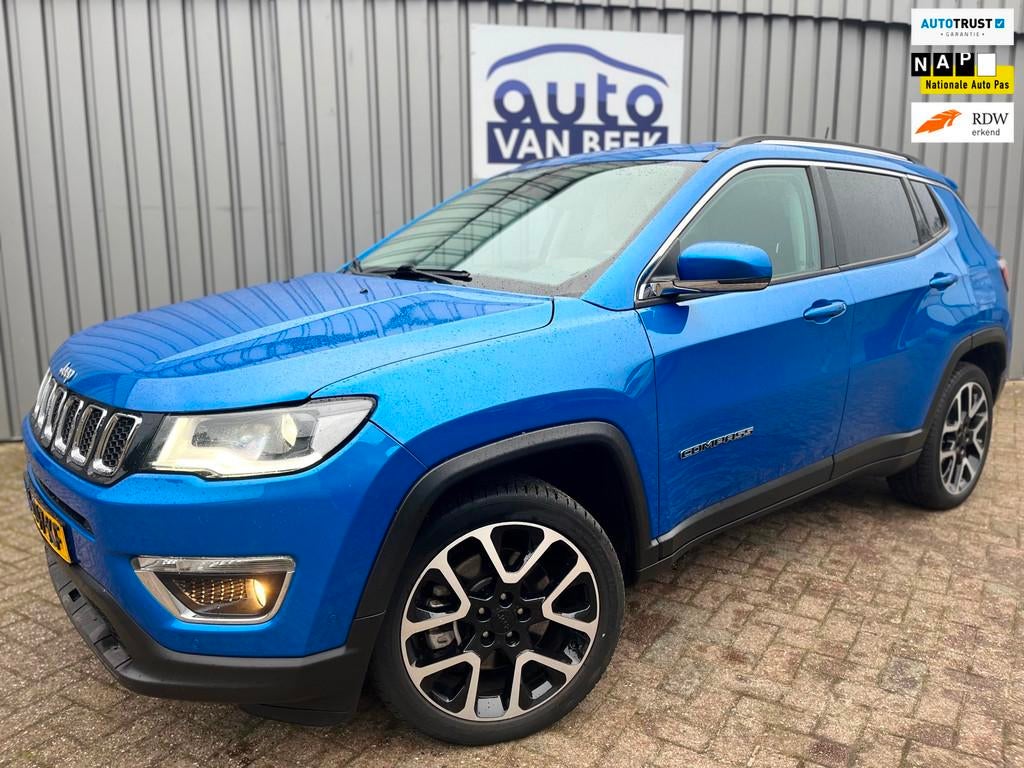 Jeep Compass 4xe 190 Plug-in Hybrid Electric Limited Busines, Automaat, Blauw, Bedrijf, Vierwielaandrijving