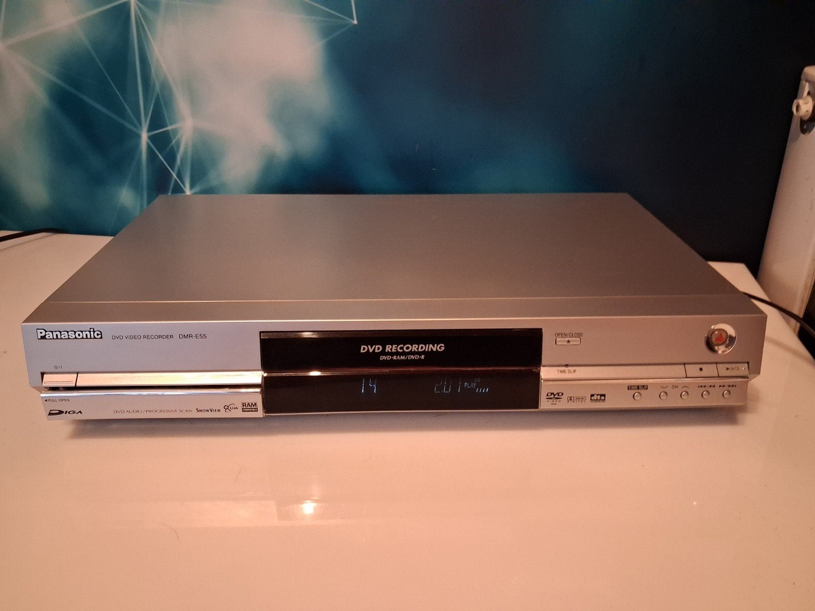 Panasonic dvd recorder DMR-E55, Audio, Tv en Foto, Dvd-spelers, Gebruikt, Panasonic, Met harddisk, Dvd-recorder