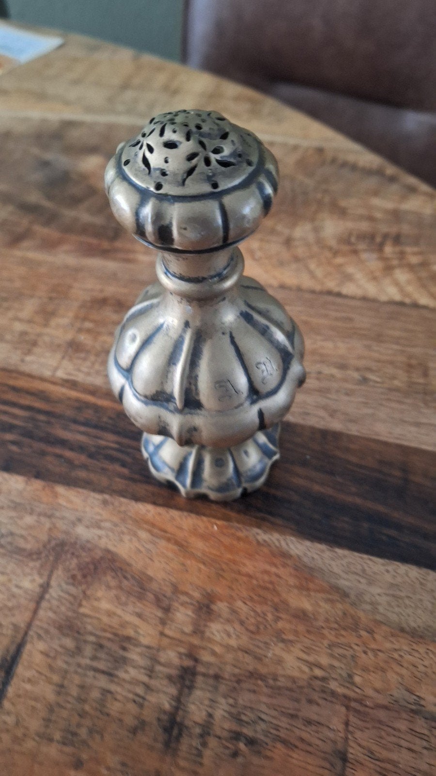 Antieke wierookbrander van messing, Ophalen of Verzenden
