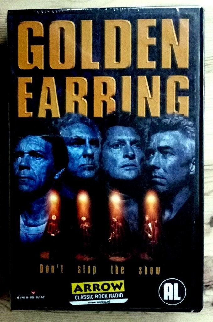 Golden Earring: Don't stop the show. Sealed VHS videoband., Alle leeftijden, Ophalen of Verzenden, Nieuw in verpakking