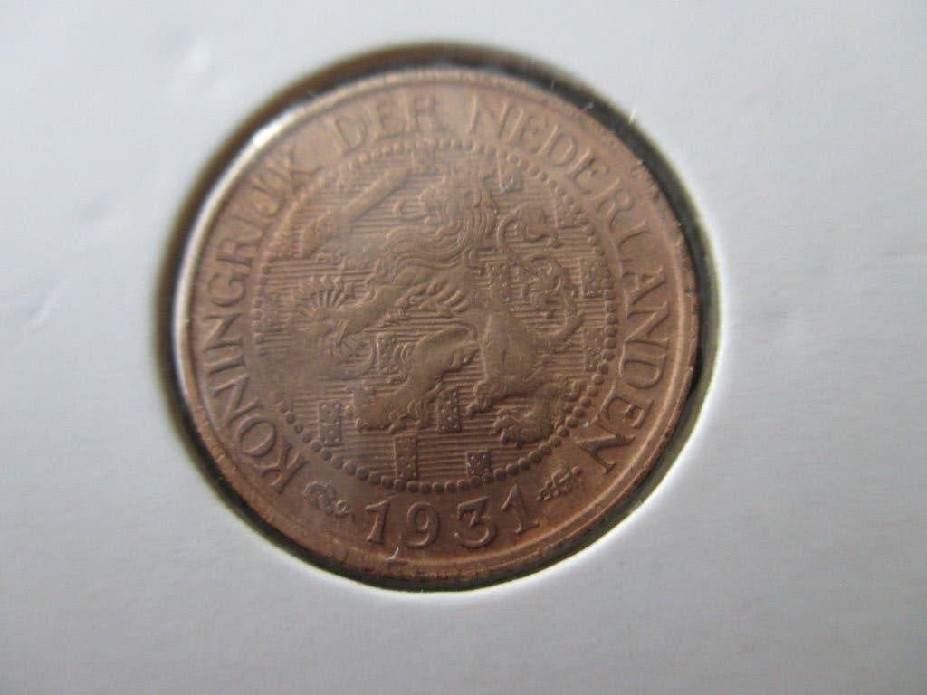 Cent 1931, Ophalen of Verzenden, Koningin Wilhelmina, 1 cent, Losse munt