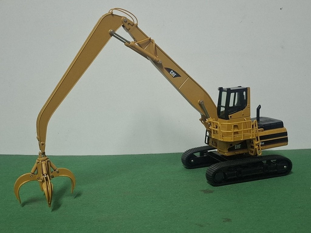 Cat 345B MH  overslagkraan Norscott 1/50 mib, Hobby en Vrije tijd, Modelauto's | 1:50, Ophalen of Verzenden, Zo goed als nieuw