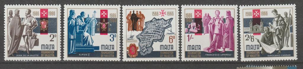 TSS Kavel 340066 Malta   pf minr 337-341, Ophalen, Malta, Postfris