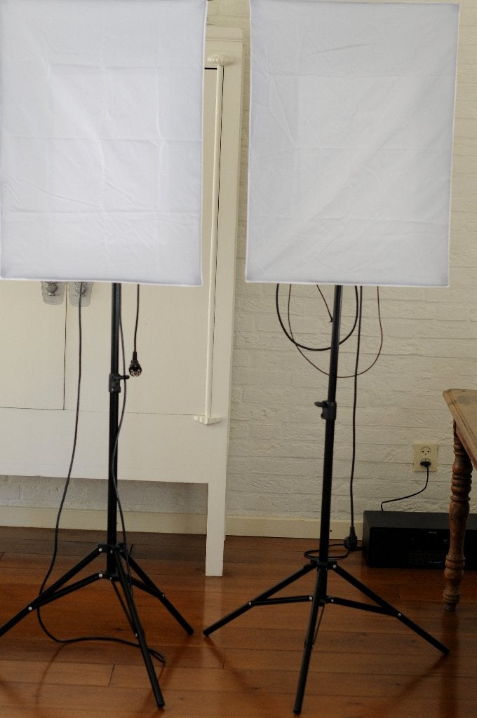 Studioflitsset  Lumox SE-250, Ophalen, Zo goed als nieuw, Lamp of Flitsset