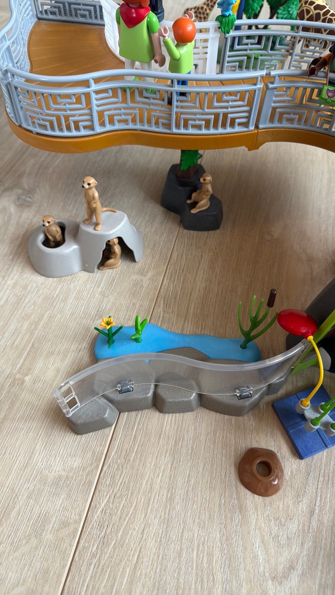 Foto 4 van Z.g.a.n mooie PlayMobil dierentuin