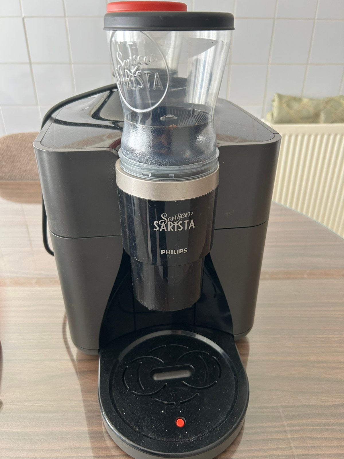 Te koop! Philips senseo sarista koffiemachine, Ophalen, Gebruikt, Koffiemachine