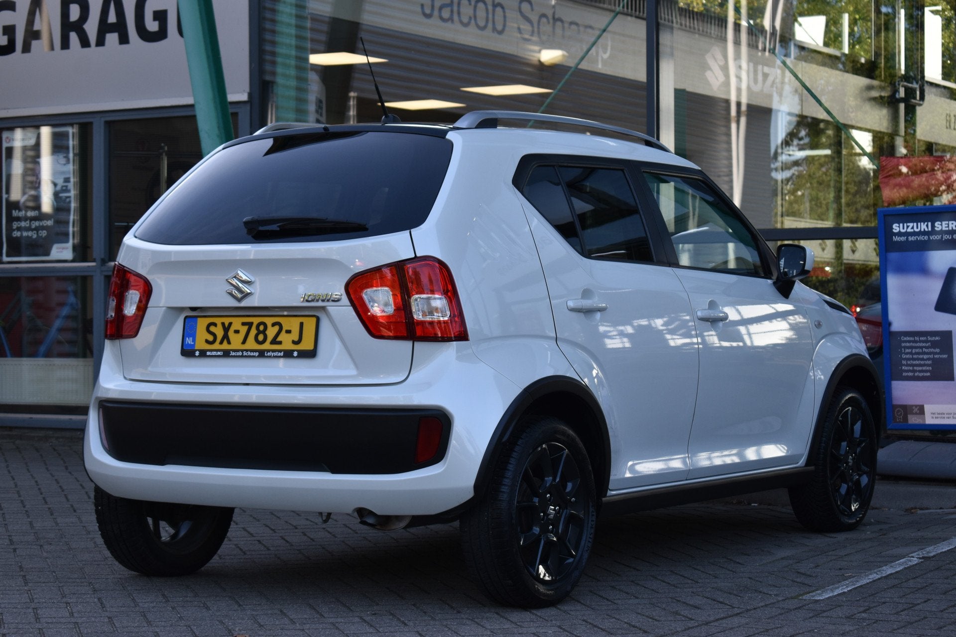 Suzuki Ignis 1.2 Select Handgeschakeld 90pk | Cruise Control, Auto's, Stof, Gebruikt, 4 cilinders, Wit