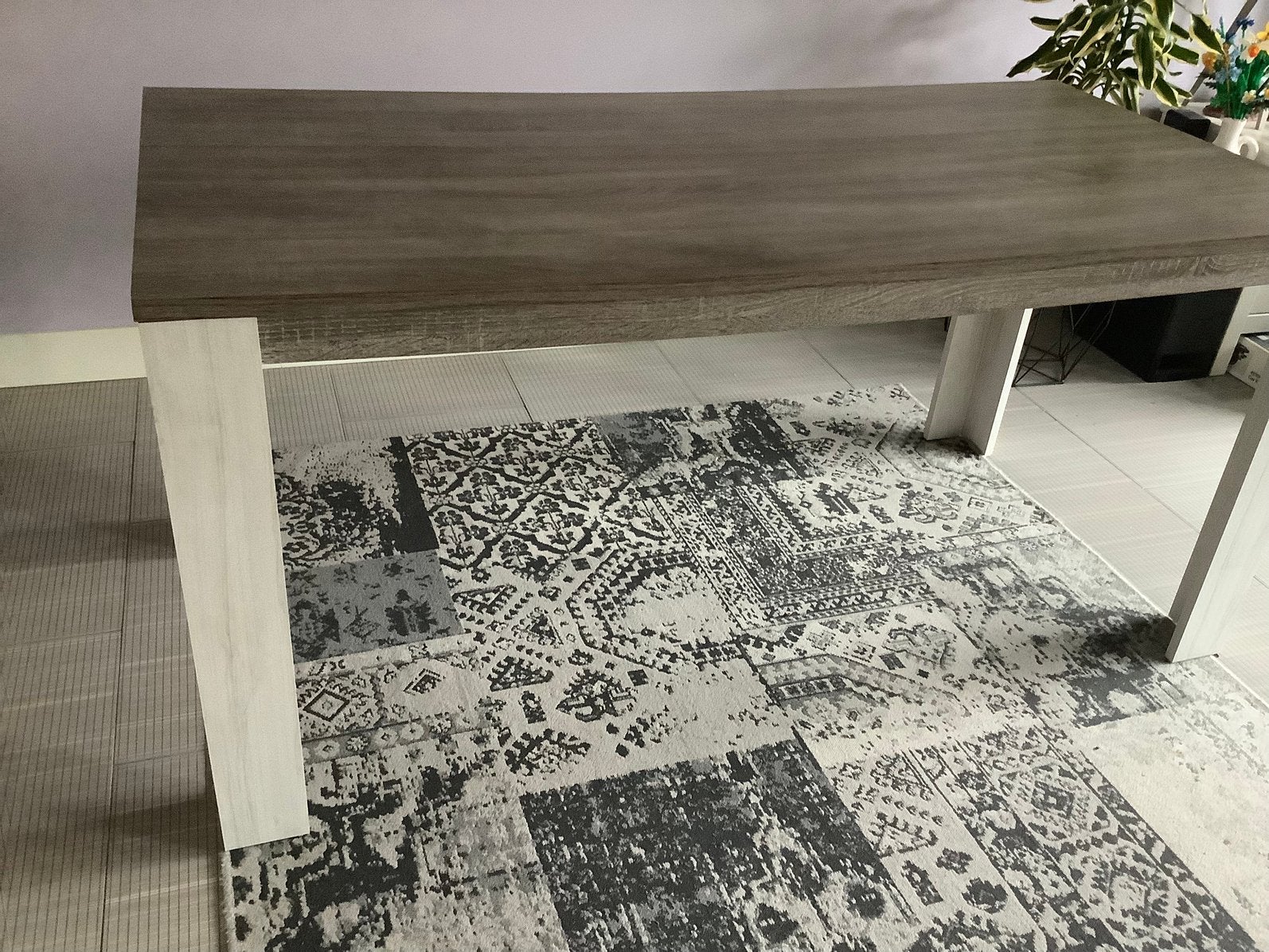 Eetkamertafel 160 x 78, Ophalen, Gebruikt, 50 tot 100 cm, 150 tot 200 cm