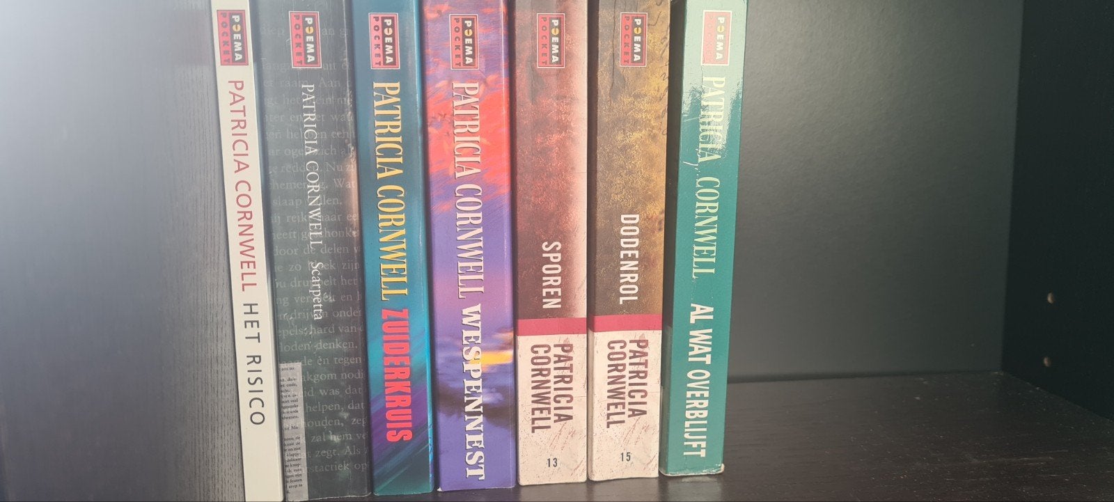 Patricia Cornwell - 21 Poema Pockets in prima staat, Boeken, Ophalen of Verzenden, Zo goed als nieuw, Patricia Cornwell