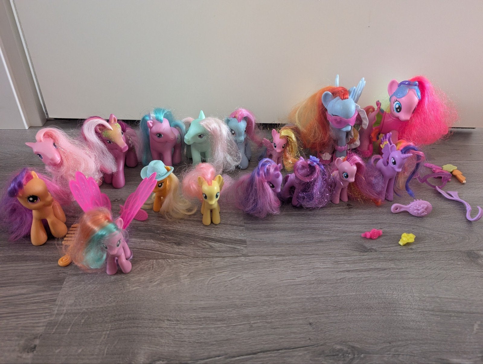 grote collectie vintage my little pony, Ophalen of Verzenden, Gebruikt