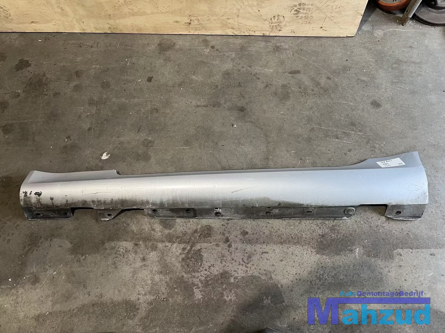 MERCEDES SLK R171 Zilver C775 Links zijskirt 2005-2011, Gebruikt, Mercedes-Benz AG, Mercedes-Benz, Ophalen of Verzenden