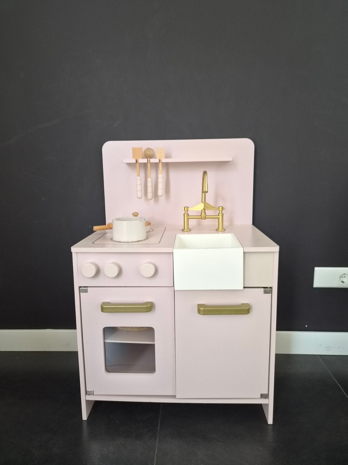 Petite Amelie keukentje, Kinderen en Baby's, Ophalen, Zo goed als nieuw, Hout, Speelkeuken