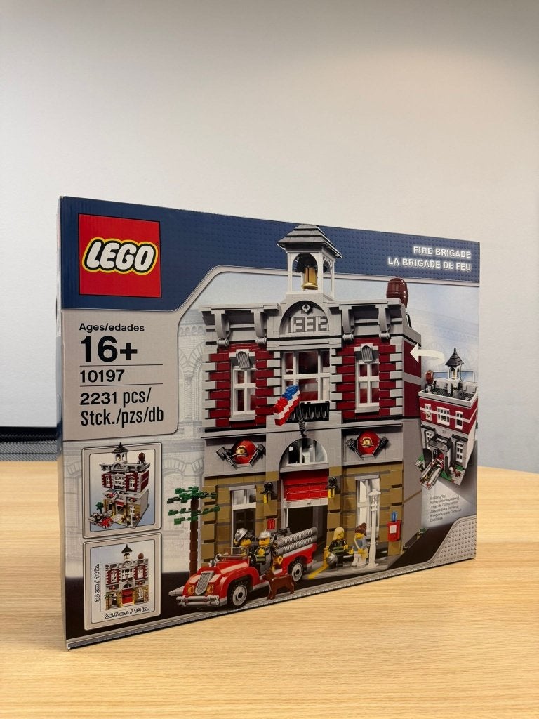 LEGO Creator Expert Fire Brigade - 10197 Nieuw in doos, Lego, Nieuw, Ophalen of Verzenden, Icons