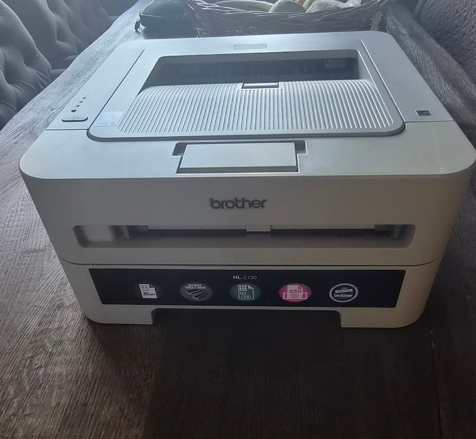 Brother HL-2130 Laserprinter, Ophalen, Zwart-en-wit printen, Gebruikt, Printer