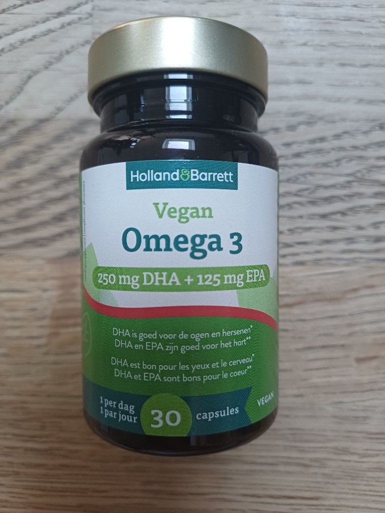 NIEUW: Holland & Barett Vegan OMEGA-3, 53x + GRATIS MASKER!, Ophalen of Verzenden, Nieuw, Overige typen