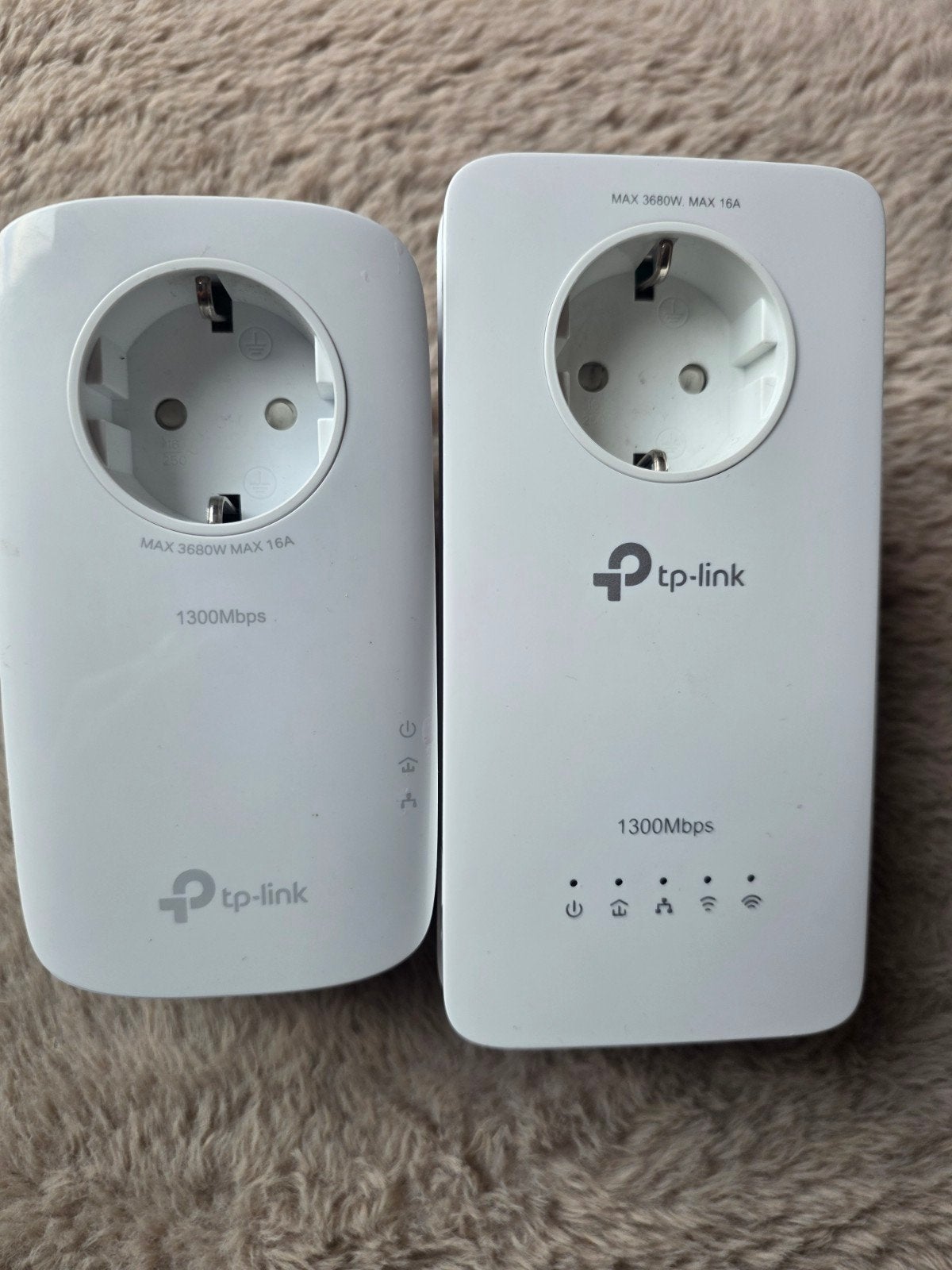 TP-Link AV1300 Powerline Adapters (TL-PA8010P & TL-WPA8631P), Computers en Software, Ophalen, Zo goed als nieuw, TP-Link