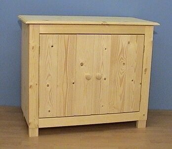 massief houten COMMODE zelf te kleuren, 50 tot 70 cm, Nieuw, Ophalen of Verzenden, 100 cm of meer