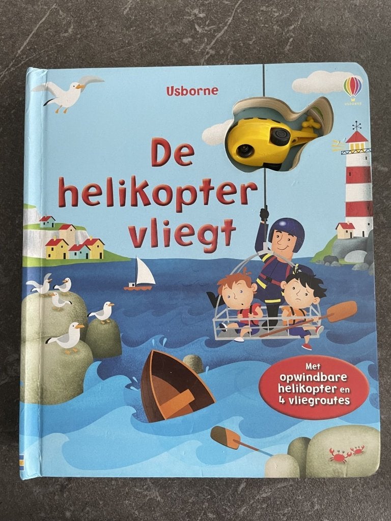 Boek De helikopter vliegt, Ophalen of Verzenden, Gelezen, Jongen, Fictie algemeen