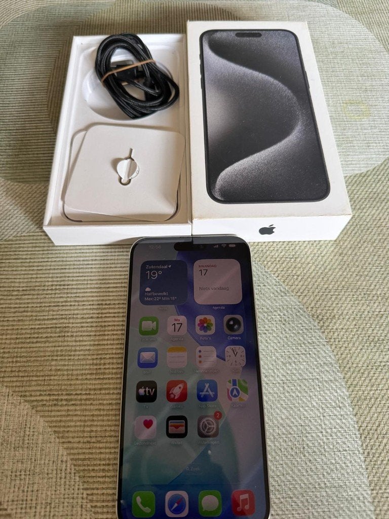 iphone 15 pro max 256 gb, Telecommunicatie, Mobiele telefoons | Apple iPhone, 256 GB, Gebruikt, IPhone 15 Pro Max, Ophalen of Verzenden