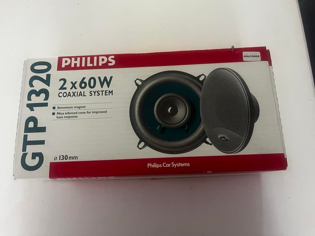 Philips GTP 1320 Coaxiaal Auto Luidsprekers - Nieuw, Ophalen of Verzenden, Nieuw