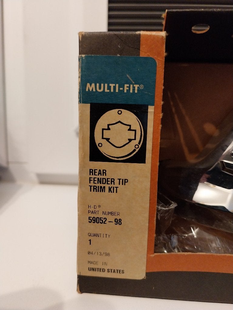 Fendertip Harley-Davidson multi-fit, Ophalen of Verzenden, Nieuw