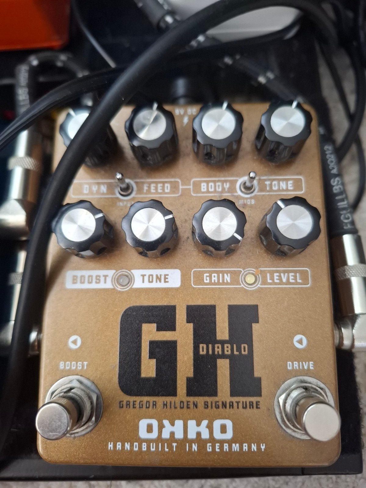 Okko Diablo GH Gregor Hilden Signature Overdrive Pedaal, Ophalen of Verzenden