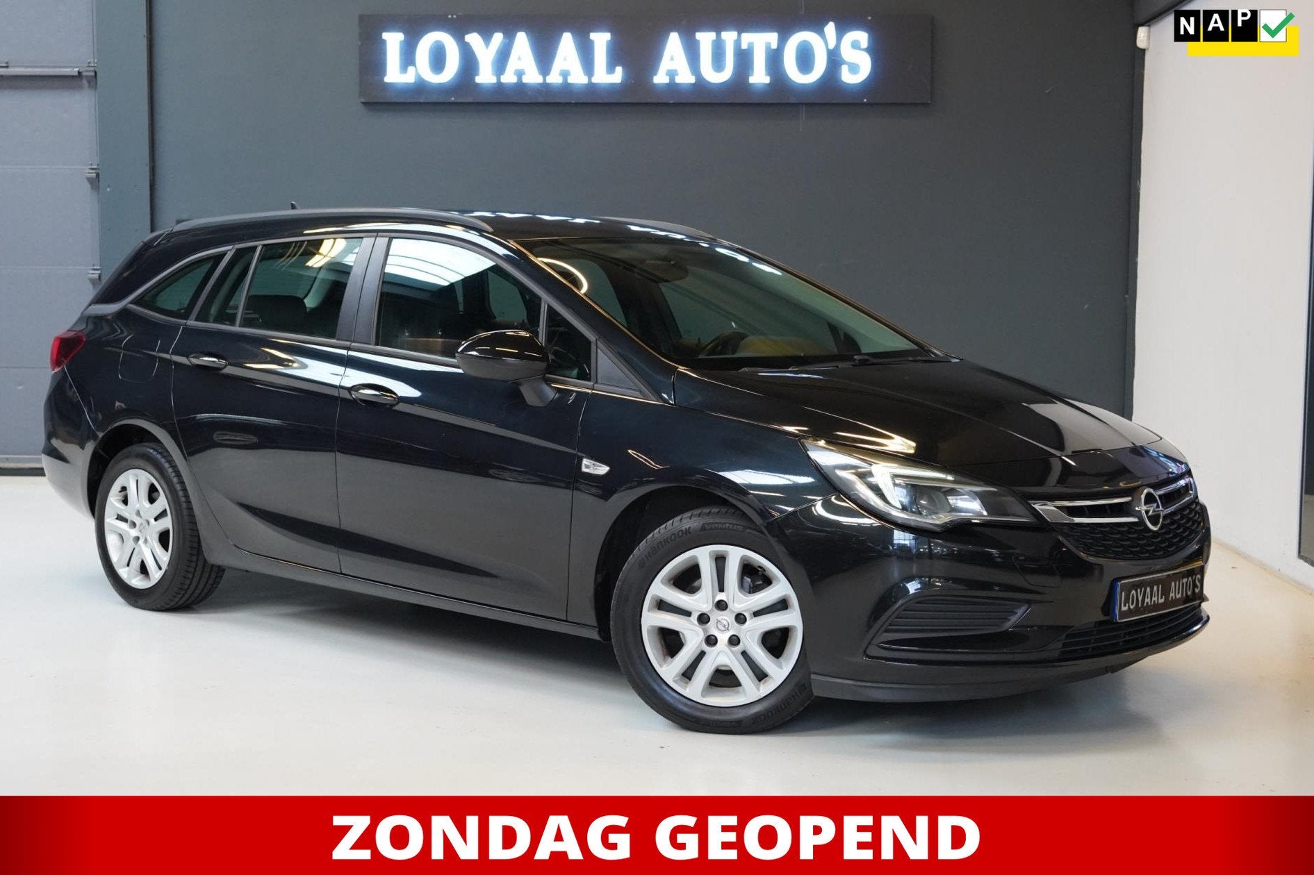 Opel Astra Sports Tourer 1.0 Business+ | NAVI | CRUISE | AIR, Voorwielaandrijving, Stof, Gebruikt, 1178 kg