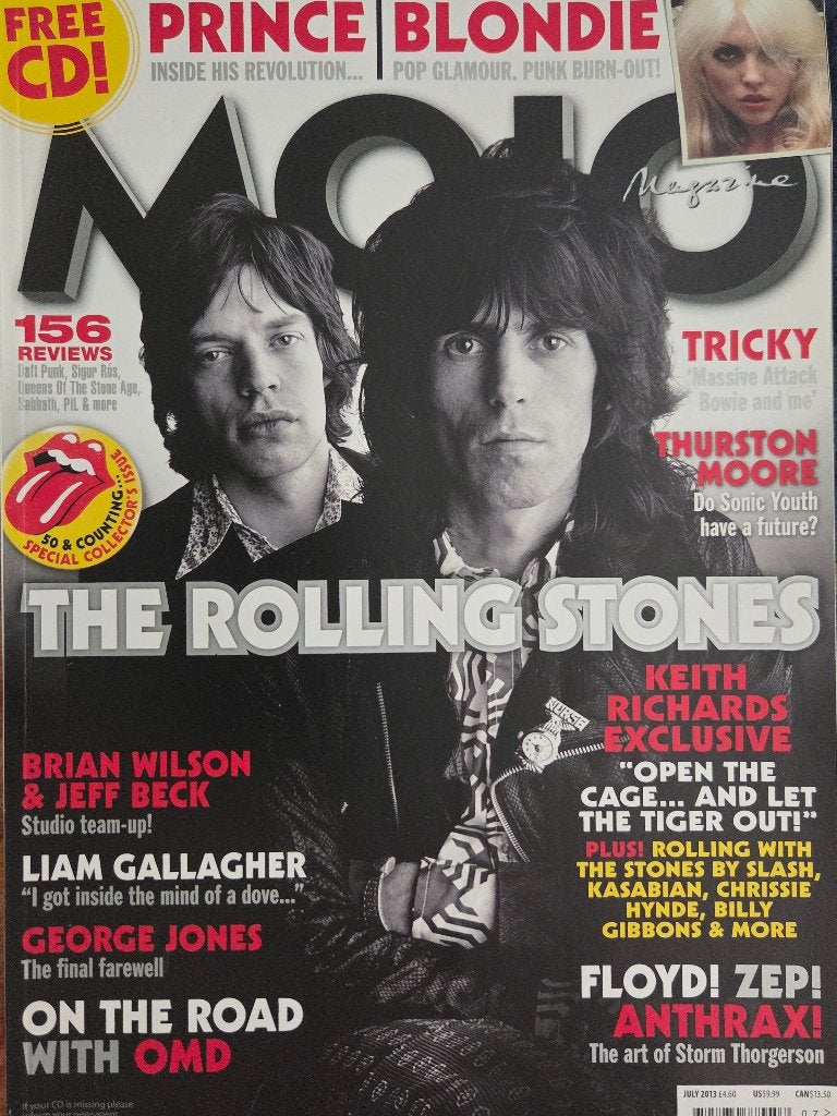 MOJO 07-2013 Rolling Stones Thurston Moore Blondie Tricky Pr, Ophalen of Verzenden, Zo goed als nieuw, Muziek, Film of Tv