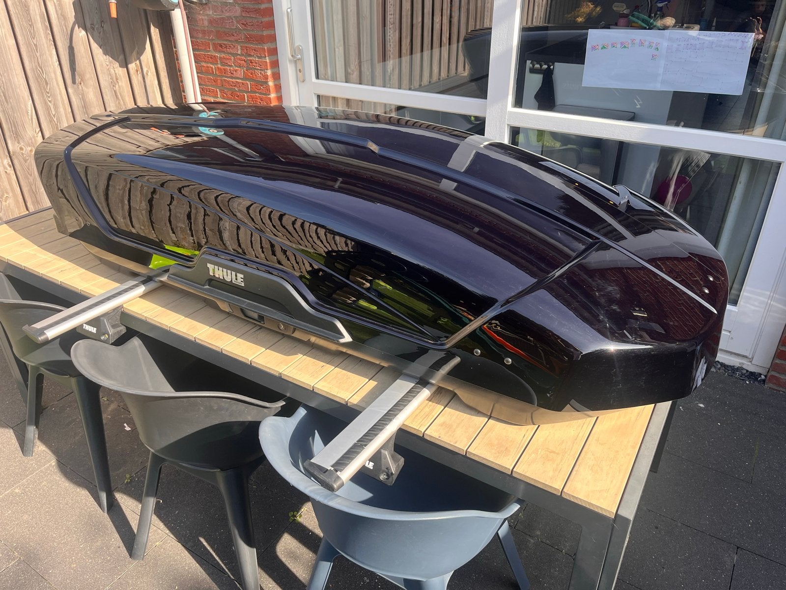 Thule Motion XT L Dakkoffer - Zwart, Auto diversen, Ophalen, Zo goed als nieuw