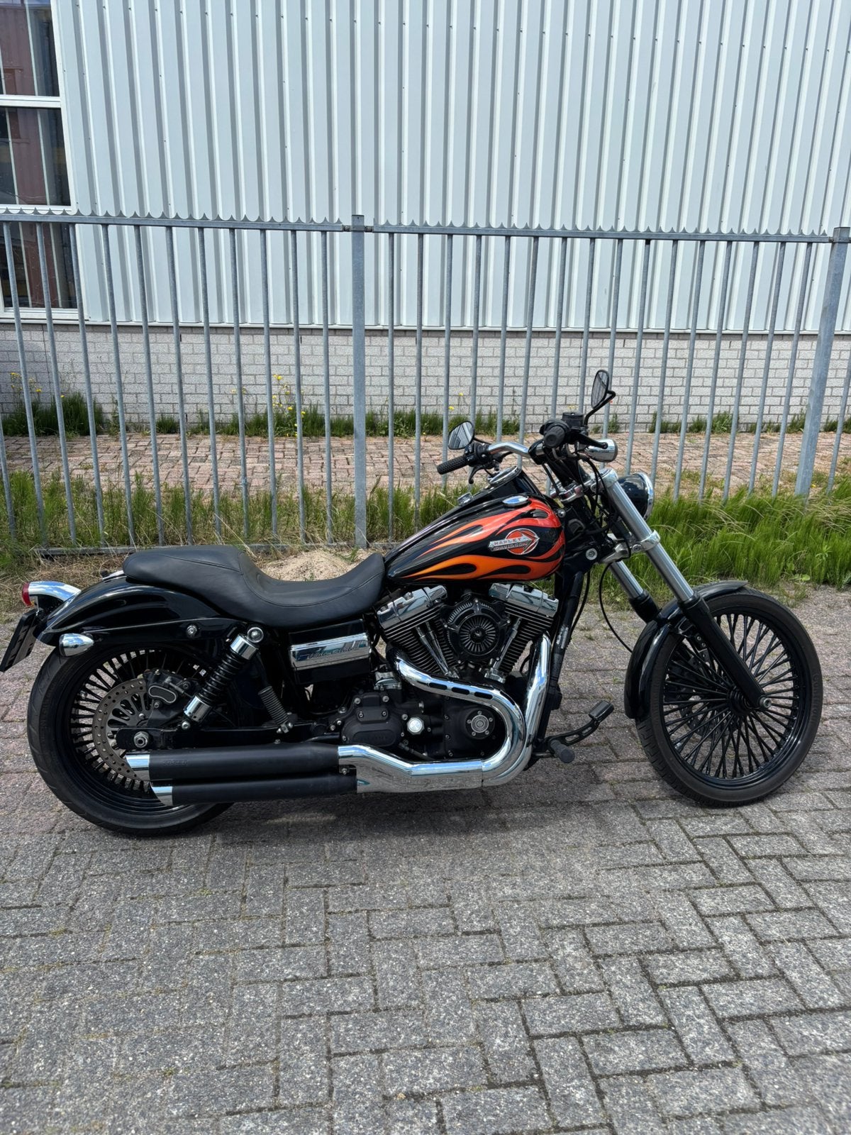 Zadel Seat Dyna Fatbob Gunfighter, Motoren, Ophalen of Verzenden, Gebruikt