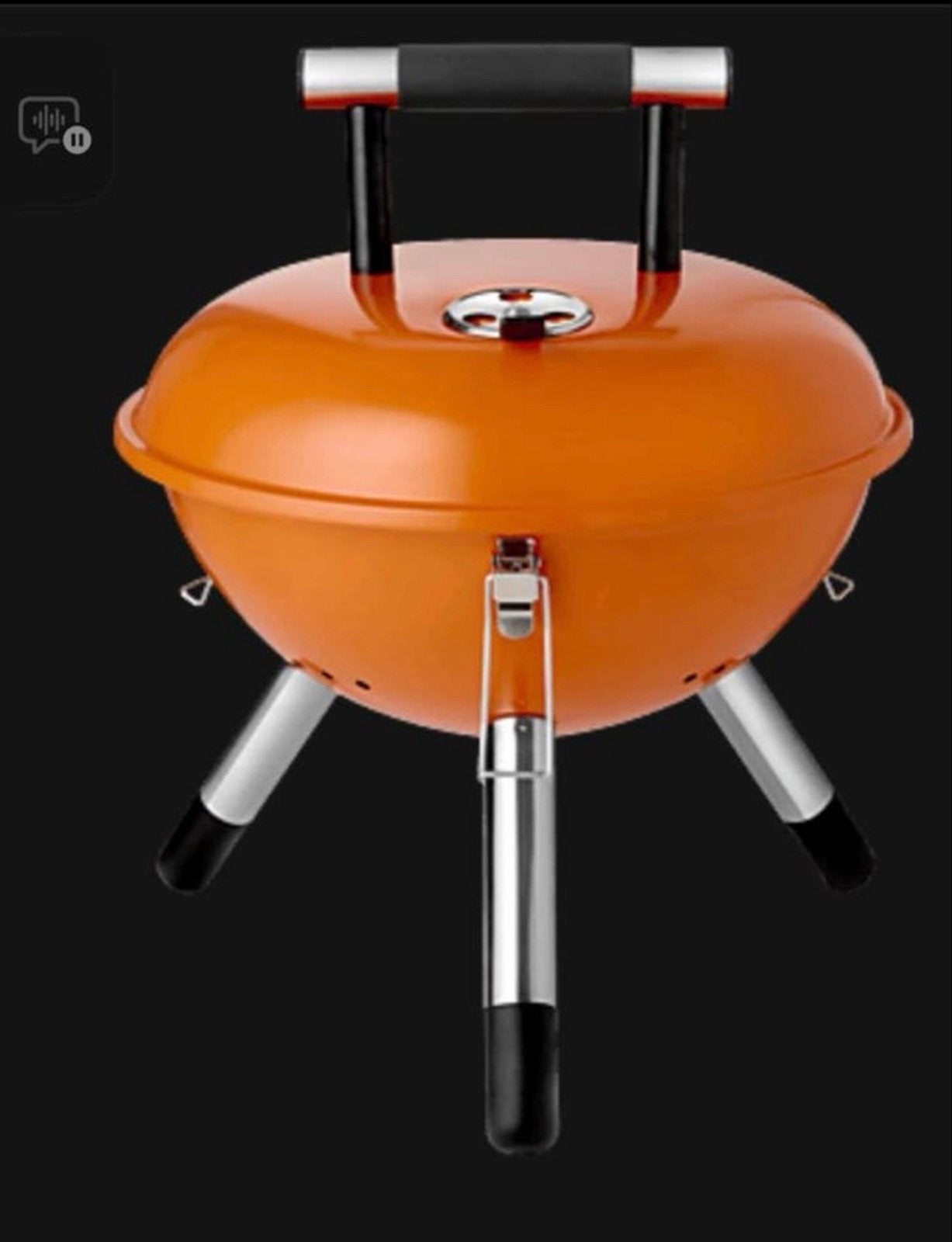 NIEUW Fritel A501 Houtskool & Elektrische BBQ 2-in-1 Oranje, Ophalen, Nieuw