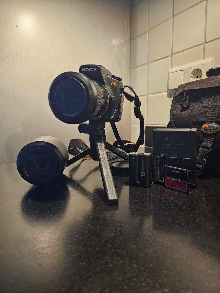 Sony A200(Mag voor een goede prijs weg!), Ophalen of Verzenden, Gebruikt, Sony, Geen optische zoom