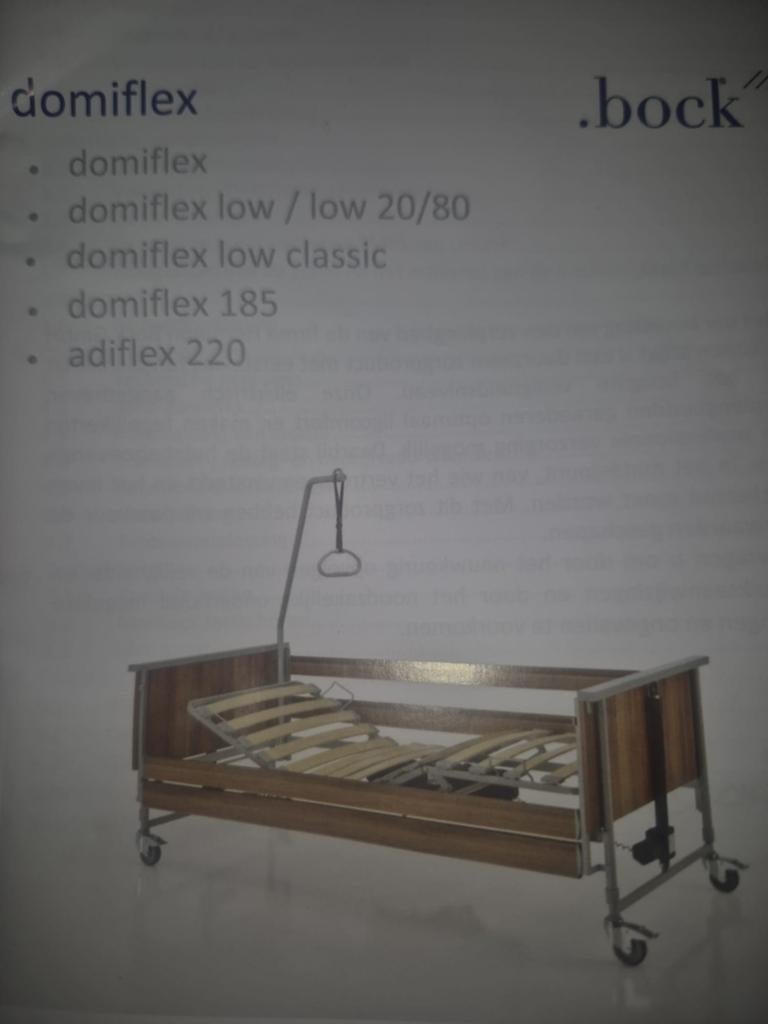 Verstelbaar bedframe Domiflex Bock (exclusief matras), Ophalen, 90 cm, Eenpersoons, 200 cm