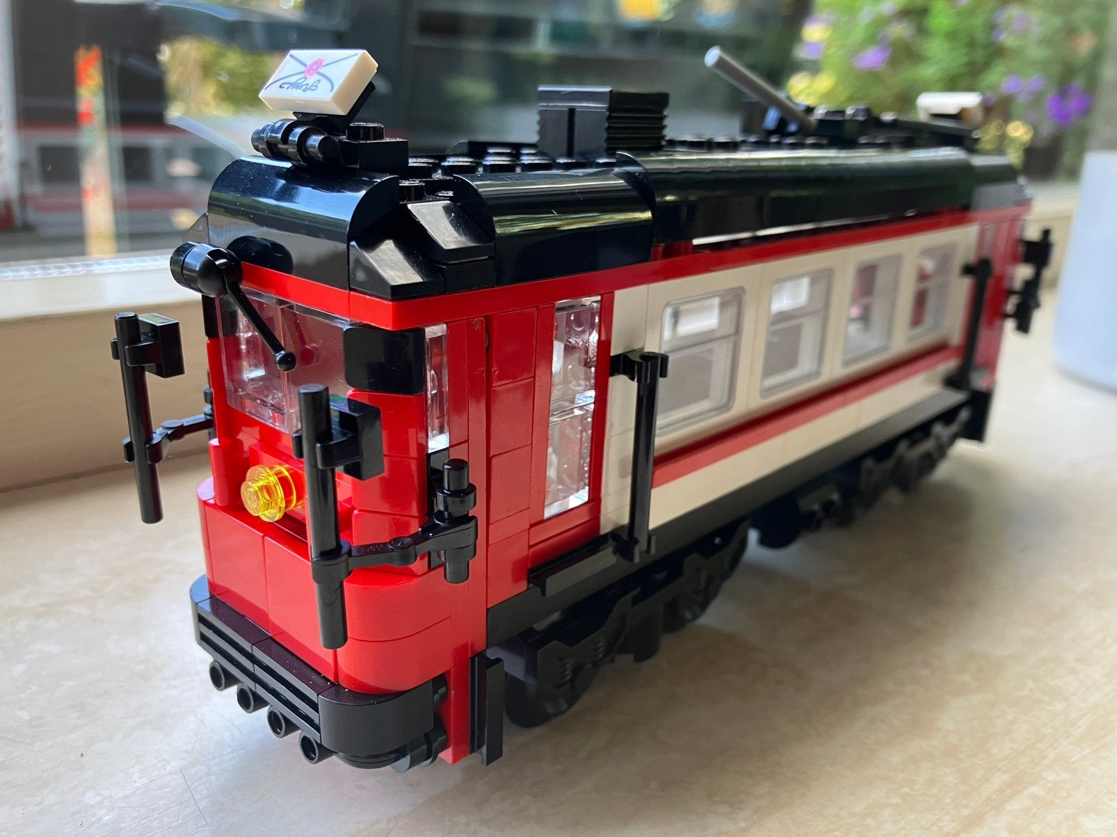 LEGO TREIN 10183 - 18 TROLLYCAR, Kinderen en Baby's, Ophalen, Zo goed als nieuw, Complete set, Lego