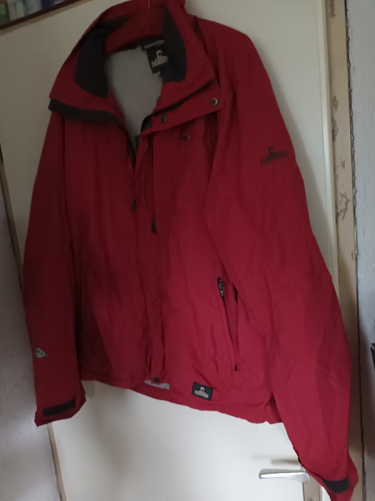 Nomad rode zomerjas  jas. Mt 56 XXL unisex  zomerjack, Kleding | Heren, Jassen | Winter, Zo goed als nieuw, Maat 56/58 (XL), Rood