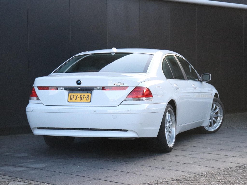 BMW 7-serie 745i | HARTGE |LEDER | MEMORY | SCHUIFDAK | SOFT, Automaat, Wit, 4398 cc, Bedrijf