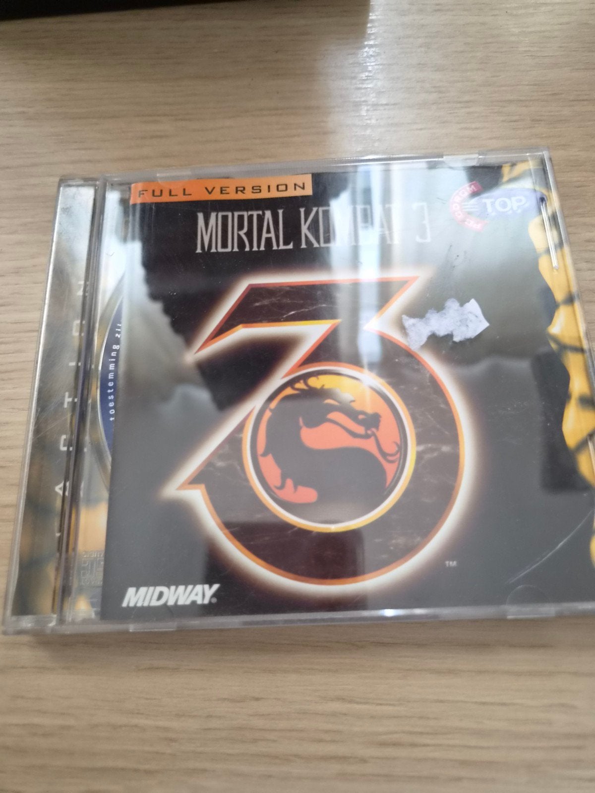 Mortal Kombat 3 - Full Version PC CD-ROM, Gebruikt, Vechten, 2 spelers, Eén computer