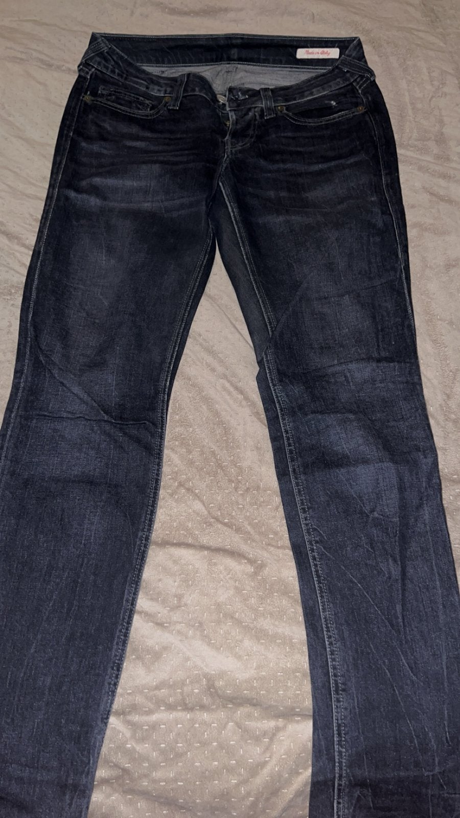 Vintage 2000’s true religion jeans, Ophalen of Verzenden, Zo goed als nieuw, Grijs, W28 - W29 (confectie 36)
