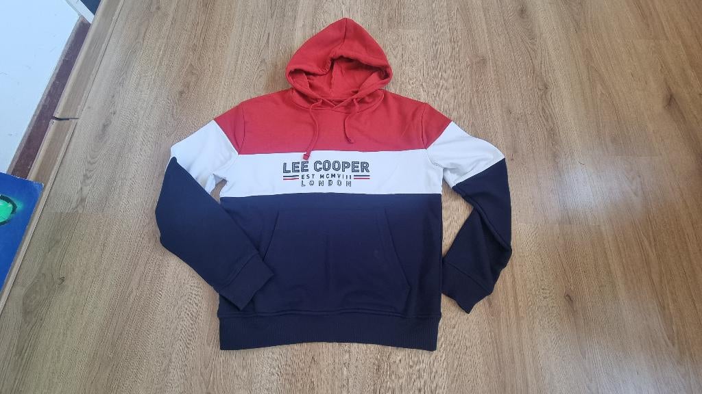 ZGAN Lee Cooper hoodie mt S, Blauw, Ophalen of Verzenden, Zo goed als nieuw, Lee Cooper