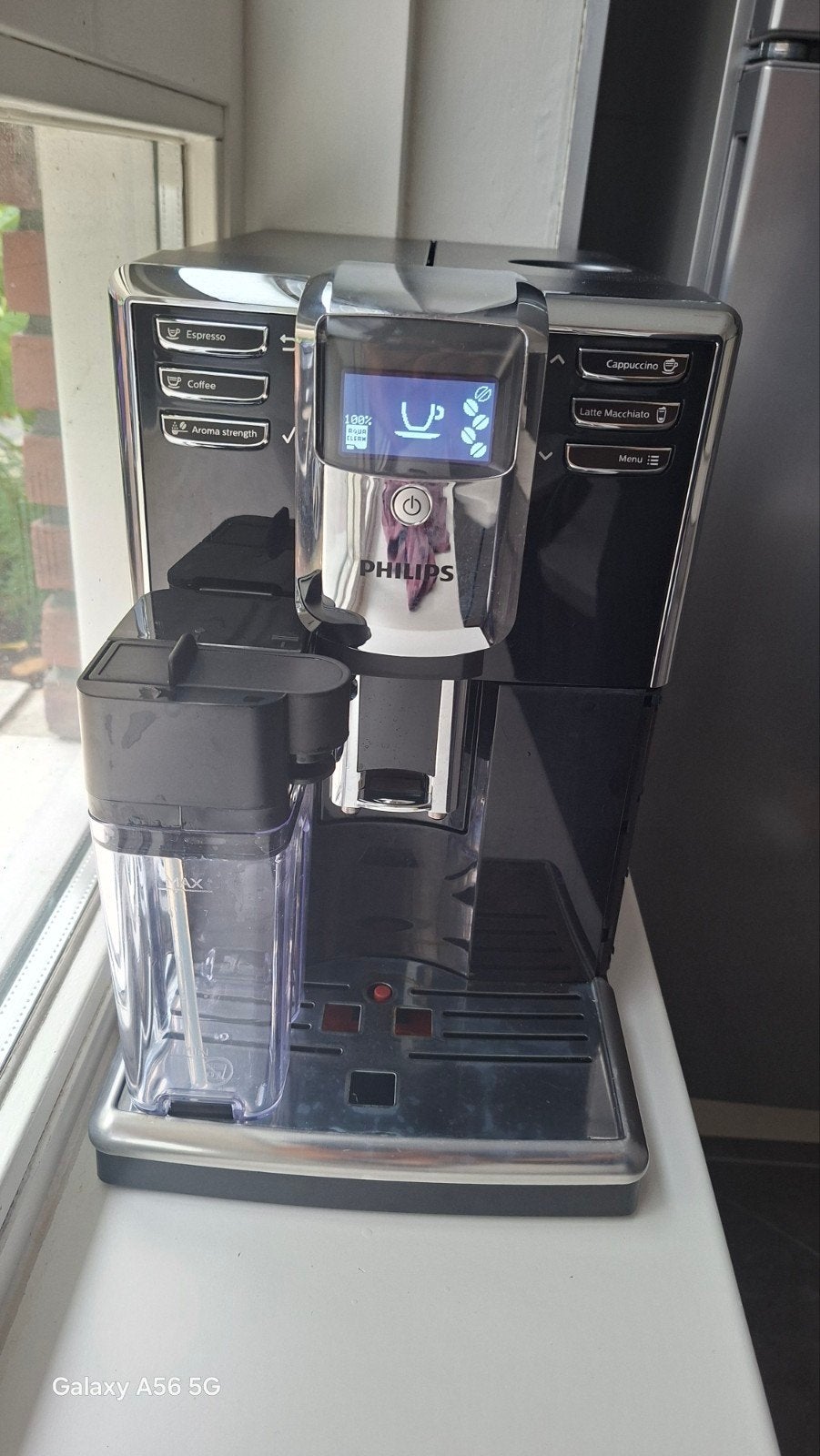 espresso koffiemachine, 10 kopjes of meer, Koffiemachine, Ophalen of Verzenden, Zo goed als nieuw