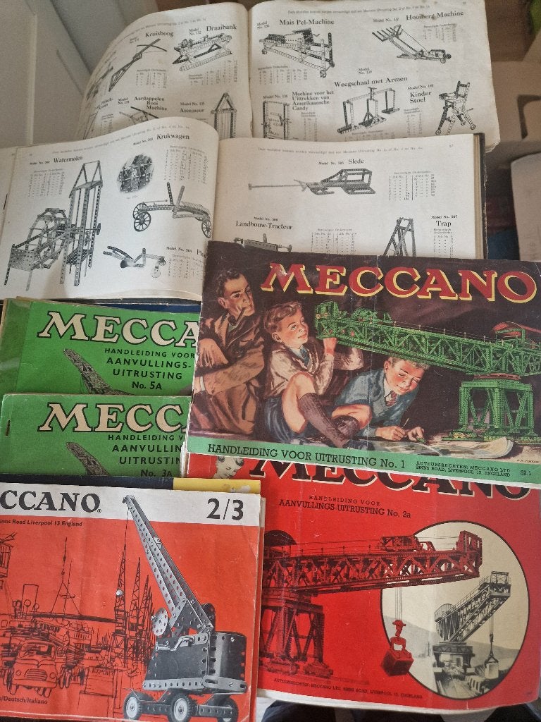 meccano + voorbeelden, Ophalen of Verzenden