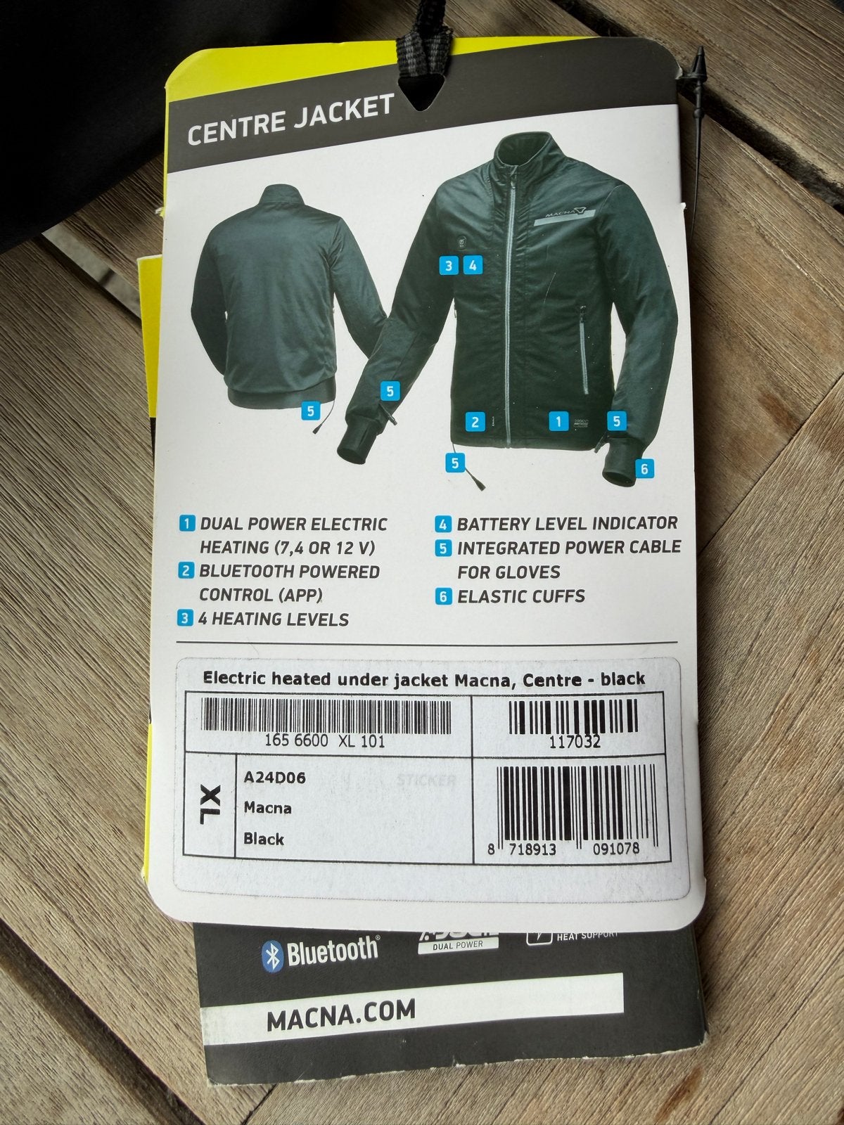 Macna Centre Verwarmde Jas en Broek - Maat XL, Ophalen of Verzenden, Zo goed als nieuw