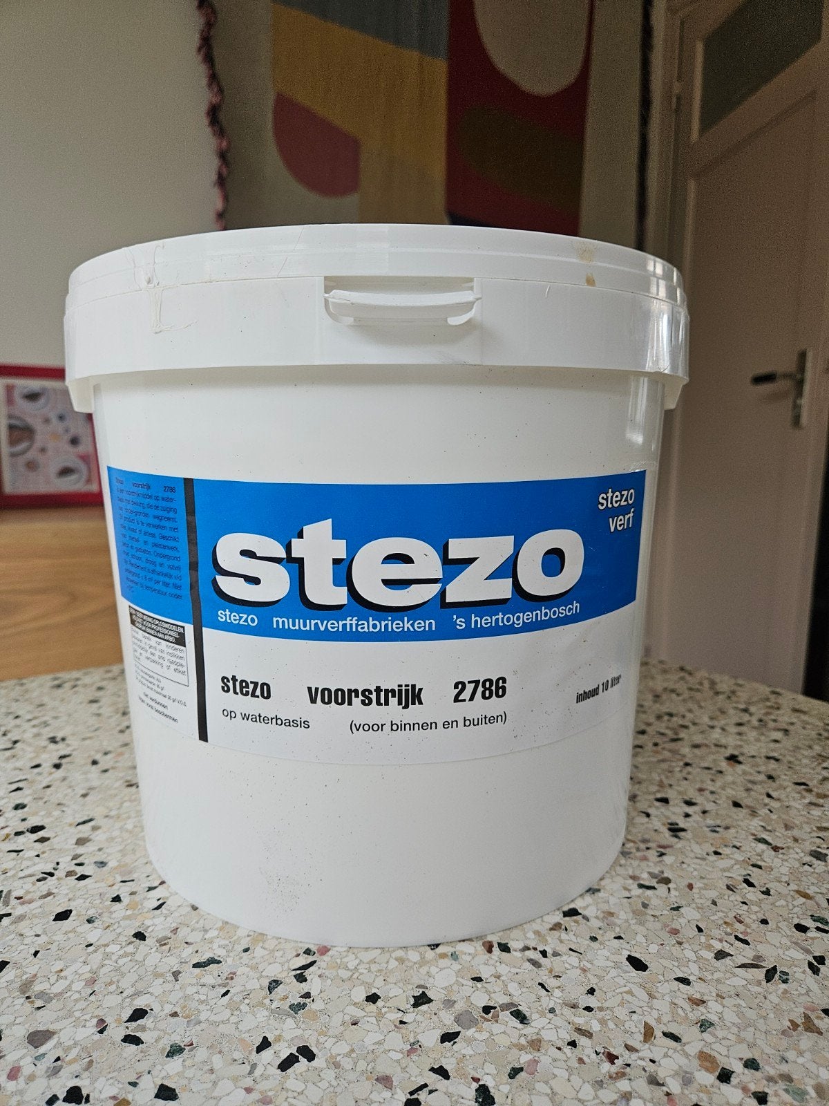 Stezo voorstrijk - RAL 9010 Gebroken Wit, Ophalen