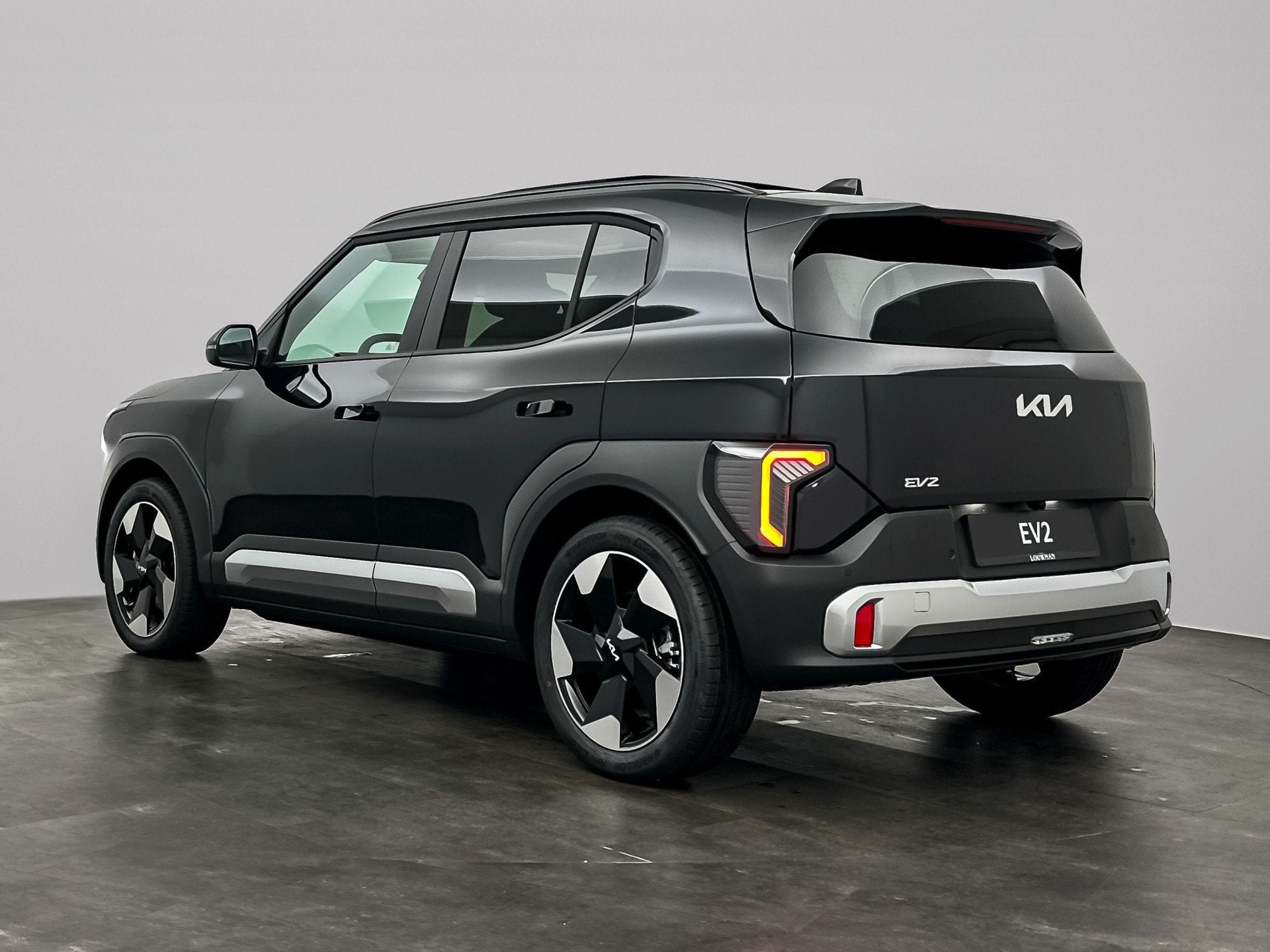 Kia EV2 Demo edition 42.2 kWh 4p. | premium audio | schuif-, Auto's, 4 stoelen, Leder en Stof, Zwart, Nieuw