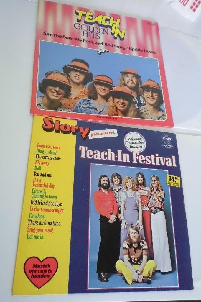 lp s teach in, Ophalen of Verzenden, Gebruikt, 12 inch