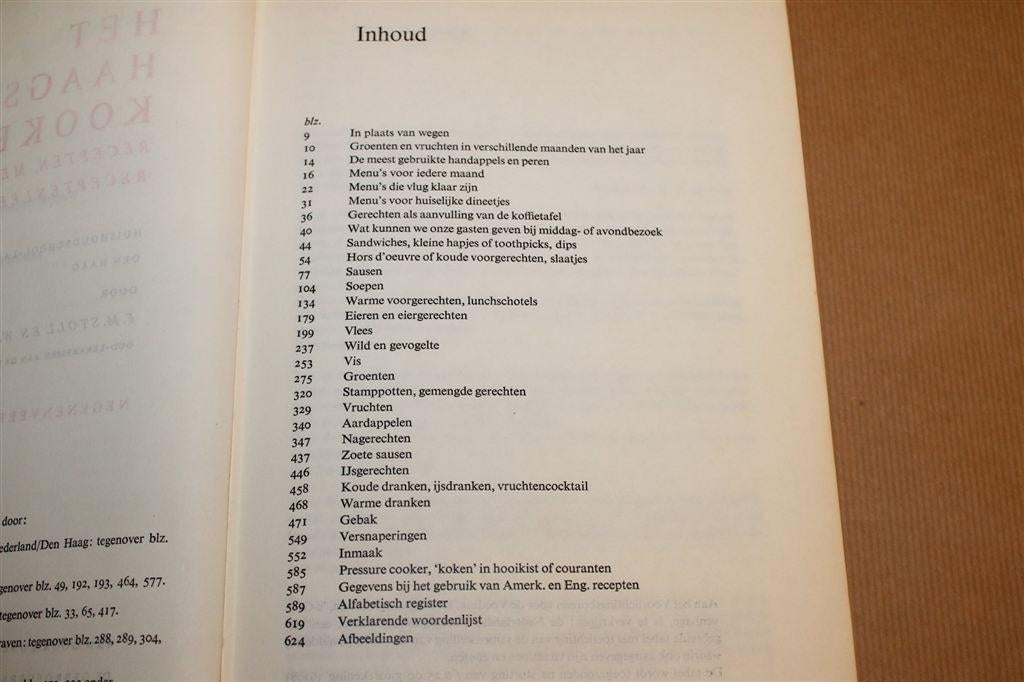 Het Haagse Kookboek — 624 Recepten, Vintage 1967, Ophalen of Verzenden, Gelezen, Nederland en België
