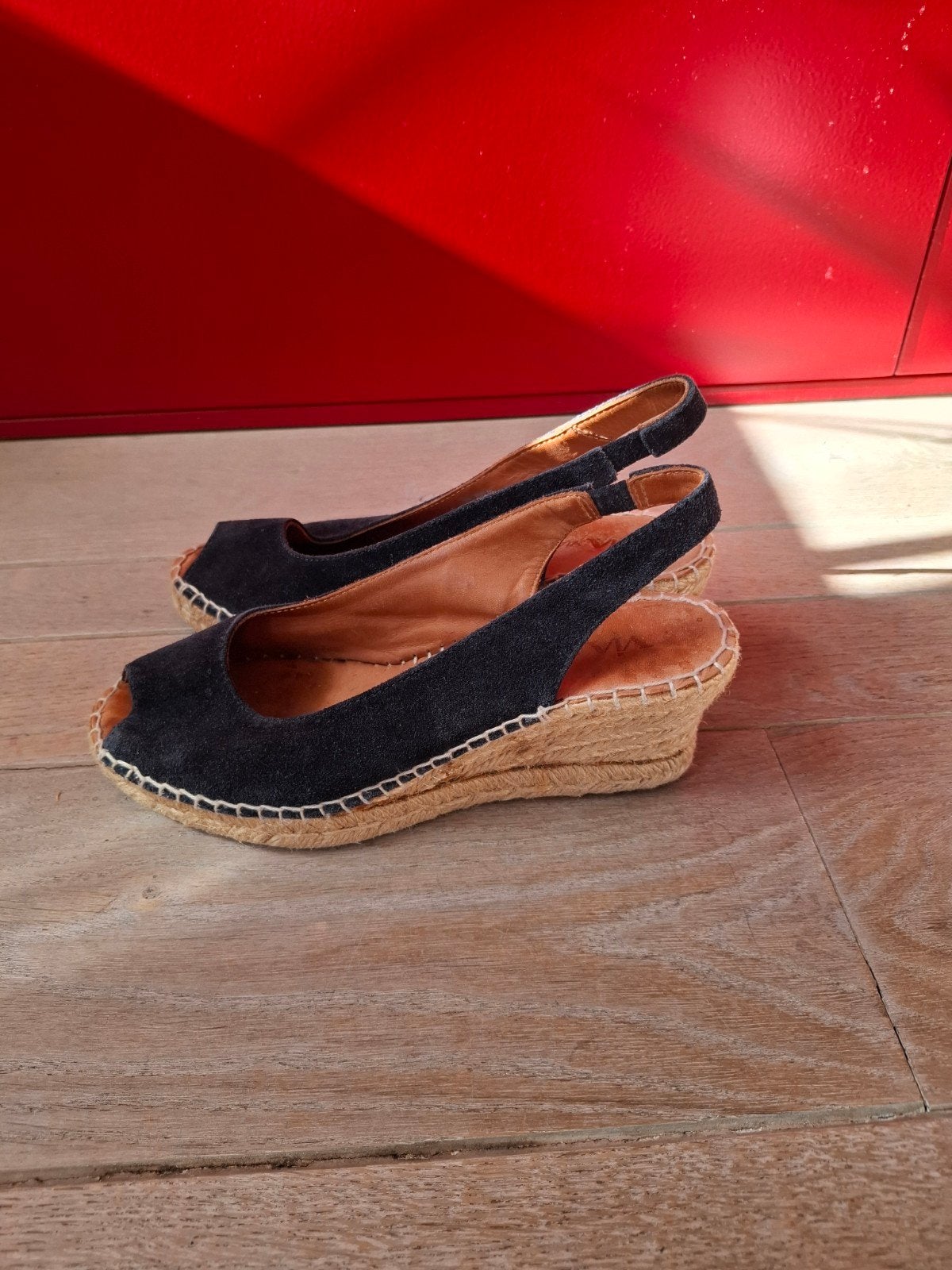Via Vai sleehakken maat 39, Kleding | Dames, Via Vai, Blauw, Gedragen, Sandalen of Muiltjes