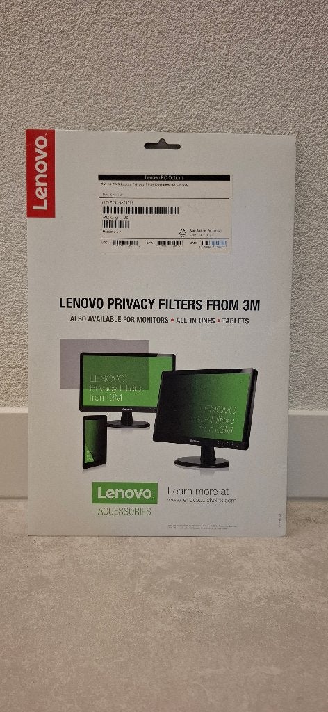 Lenovo privacy filter 0A61769 nieuw, Ophalen of Verzenden, Nieuw